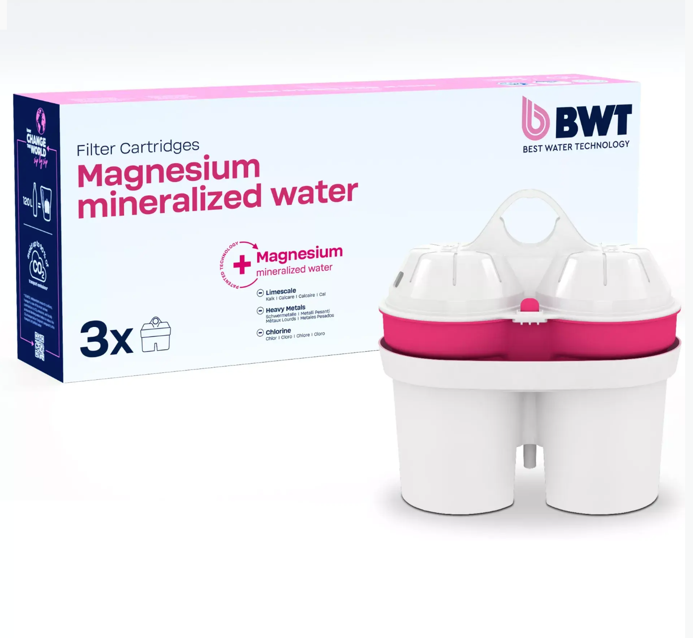 BWT Magnesium Mineralised Cartridge 3 Pack